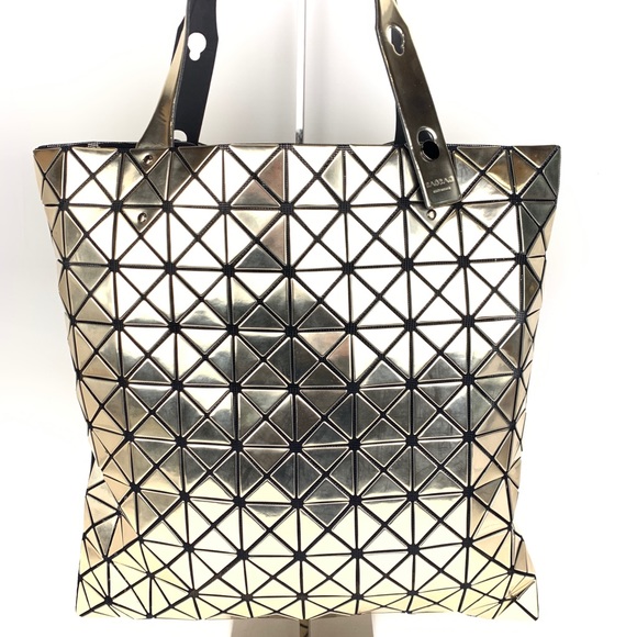 Issey Miyake Handbags - Issey Miyake Bao Bao Platinum Mirror Tote